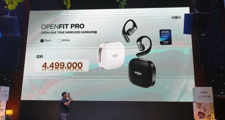 SHOKZ Open Fit Pro Resmi Hadir di Indonesia • Dutaponsel
