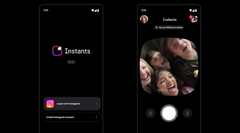 Instagram Luncurkan Instants, Aplikasi Berbagi Foto Mirip Snapchat : Dutaponsel