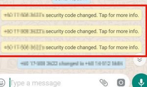 Kenapa Muncul Notifikasi “Security Code Changed” di WhatsApp? Ini Penjelasannya : Dutaponsel