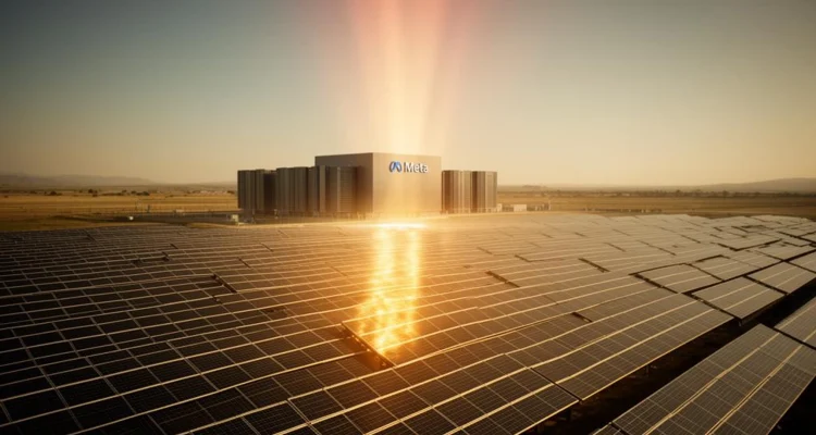 Meta Mau Sedot 100 Gigawatt Energi Matahari Pakai Satelit, bagi AI ! • Dutaponsel